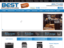 Tablet Screenshot of bestappliance.biz